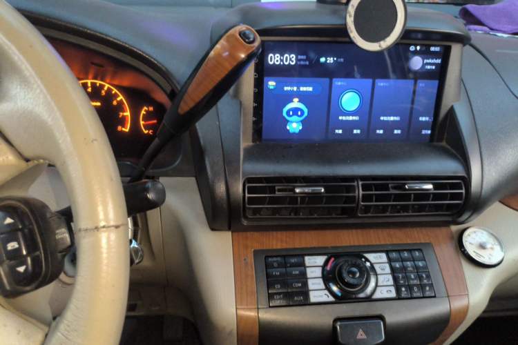 Used Dongfeng Yumsun 2009 2.5L Automatic Luxury Edition Audio And AC Panel