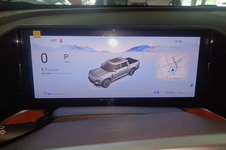 Used Dongfeng Zhengzhou Nissan Z9 2025 GT 2.3T Automatic Diesel 4x4 Smart Edition Instrument Cluster