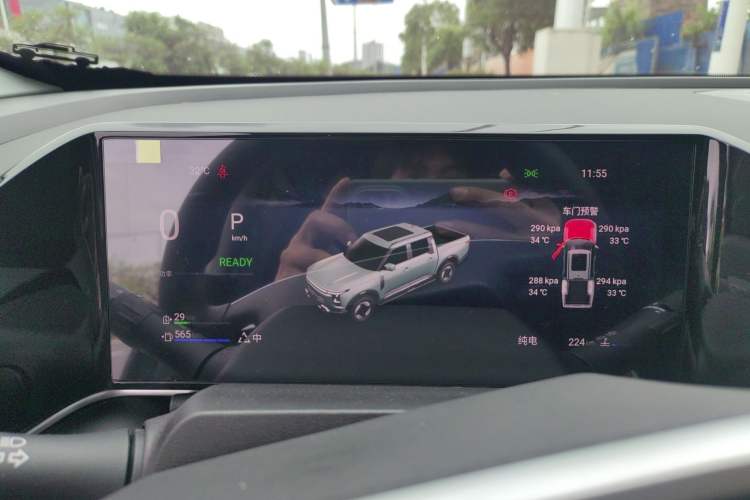 Used Dongfeng Zhengzhou Nissan Z9 GE PHEV 2025 135 km All-Wheel-Drive Exploration Edition Instrument Cluster