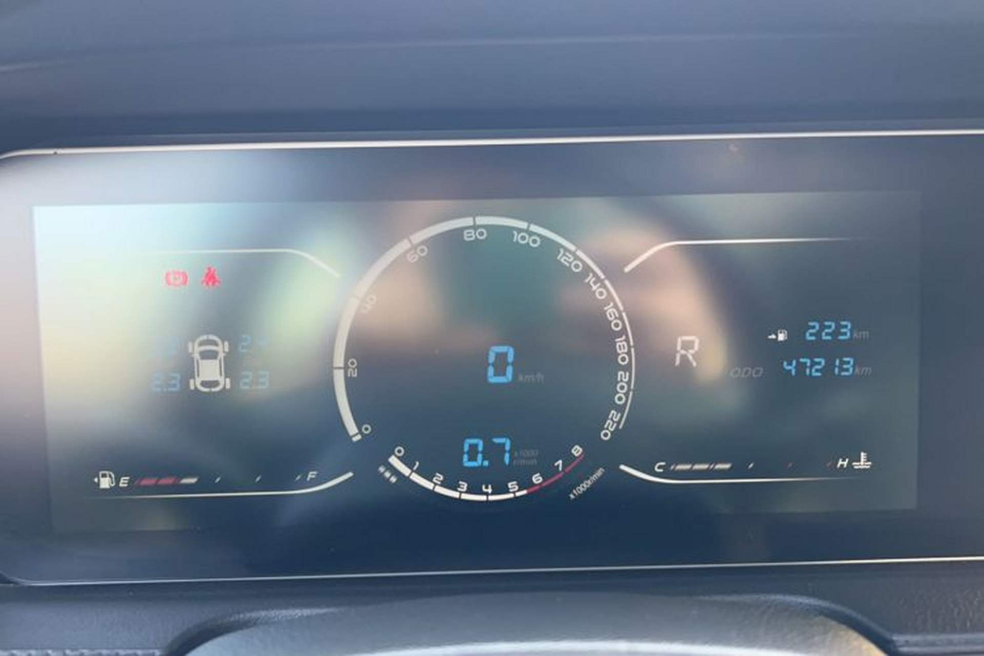 Used DORCEN G60S 2019 1.5T Automatic YueXiang Model China VI Standard Odometer Close Up