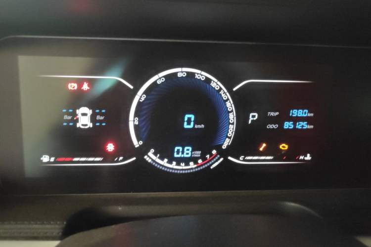 Used DORCEN G60S 2019 1.5T Automatic Luxury Version China VI Standard Instrument Cluster