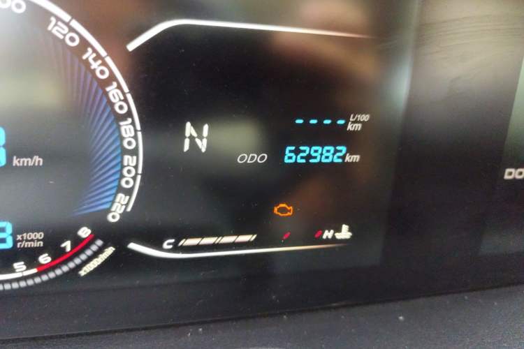 Used DORCEN G60S 2019 1.5T Automatic YueXiang Model China VI Standard Odometer Close Up