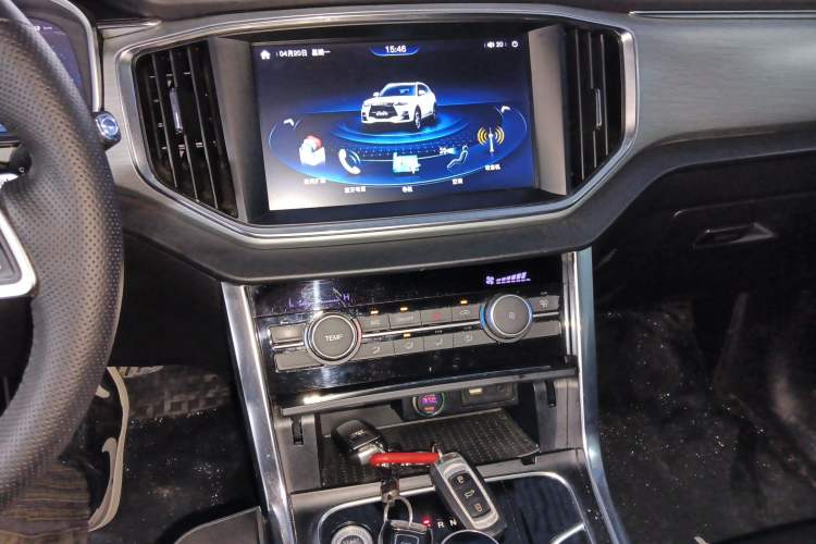 Used DORCEN G70s 2019 2.0T Automatic Prestige Edition Audio And AC Panel