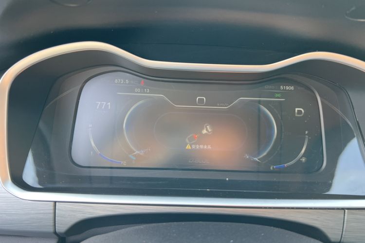 Used DORCEN G70s 2019 2.0T Automatic Prestige Edition Odometer Close Up