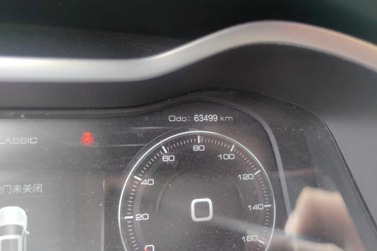 Used DORCEN G70s 2019 2.0T Automatic Supreme Edition Odometer Close Up