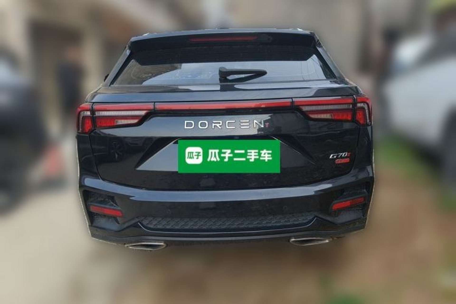 Used DORCEN G70s 2019 2.0T Automatic Flagship Model Rear