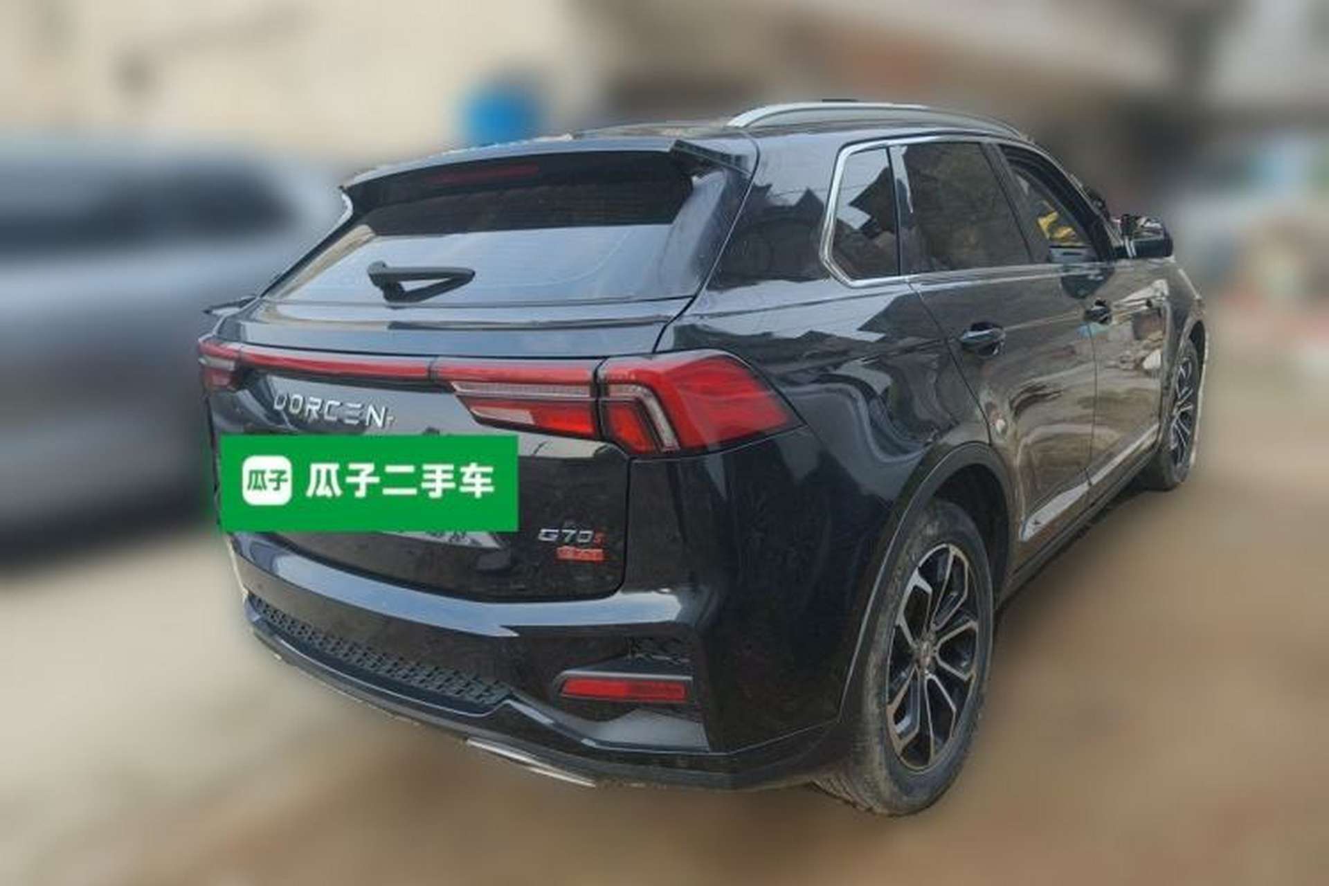 Used DORCEN G70s 2019 2.0T Automatic Flagship Model Rear Right 45 Deg