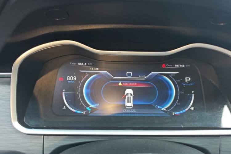 Used DORCEN G70s 2019 2.0T Automatic Supreme Edition Instrument Cluster