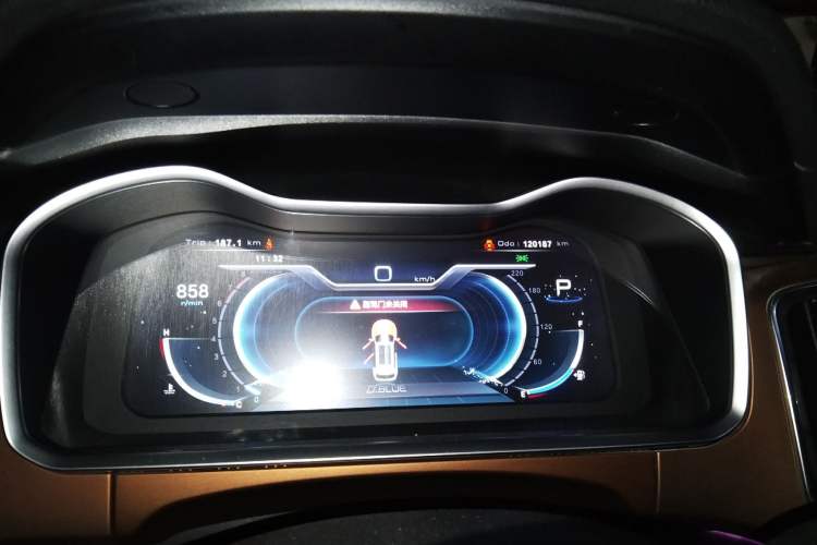 Used DORCEN G70s 2019 2.0T Automatic Supreme Edition Odometer Close Up