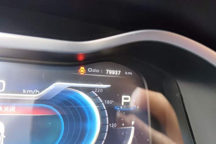 Used DORCEN G70s 2019 2.0T Automatic Supreme Edition Odometer Close Up