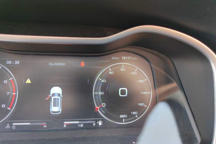 Used DORCEN G70s 2019 2.0T Automatic Supreme Edition Odometer Close Up