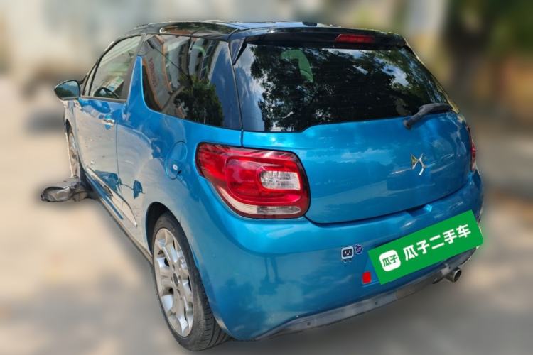Used DS 3 2012 1.6L Fashion Edition Rear Left 45 Deg