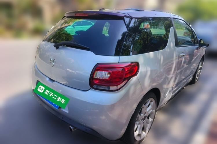 Used DS 3 2012 1.6L Fashion Edition Rear Right 45 Deg
