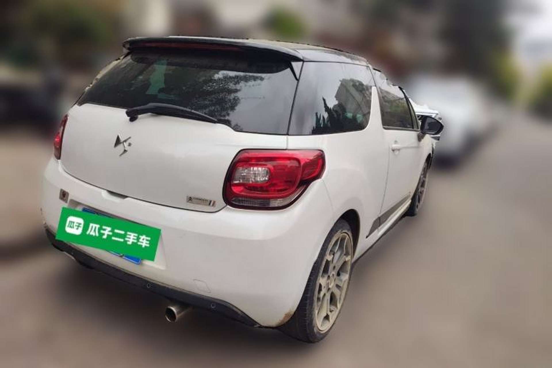 Used DS 3 2012 1.6L Supreme Edition Rear Right 45 Deg
