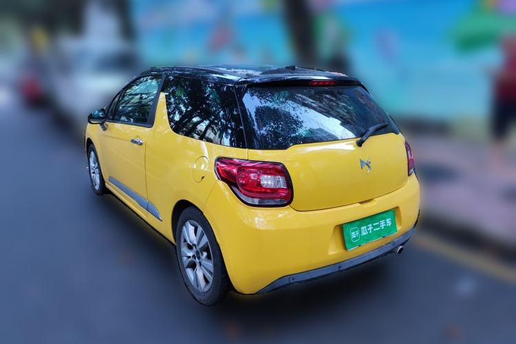 Used DS 3 2012 1.6L Fashion Edition Rear Left 45 Deg