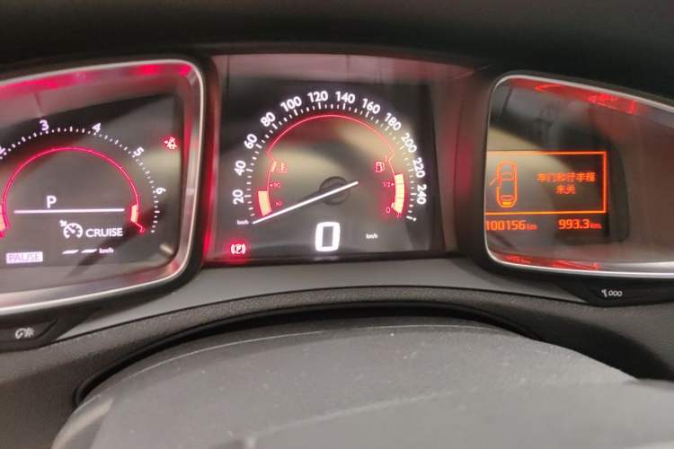 Used DS 4S 2016 1.6T Automatic Smart Enjoyment Tech Edition THP160 Instrument Cluster