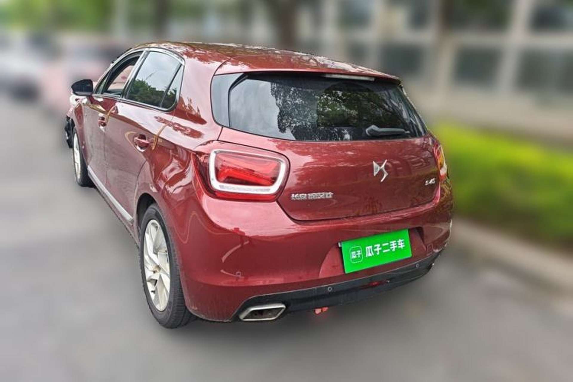 Used DS 4S 2016 1.6T Automatic Smart Edition THP160 Rear Left 45 Deg