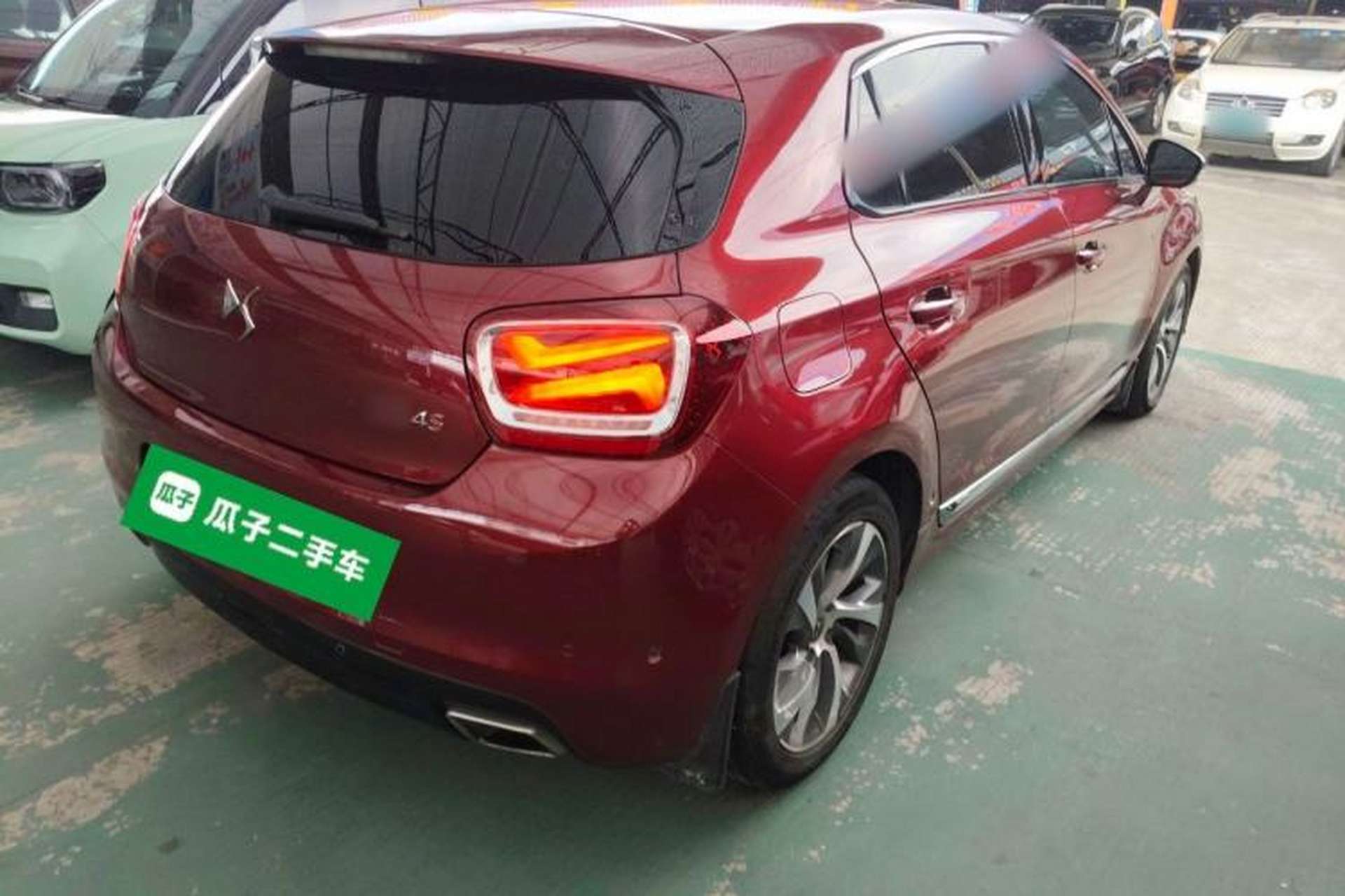 Used DS 4S 2016 1.6T Automatic Smart Enjoyment Tech Edition THP160 Rear Right 45 Deg
