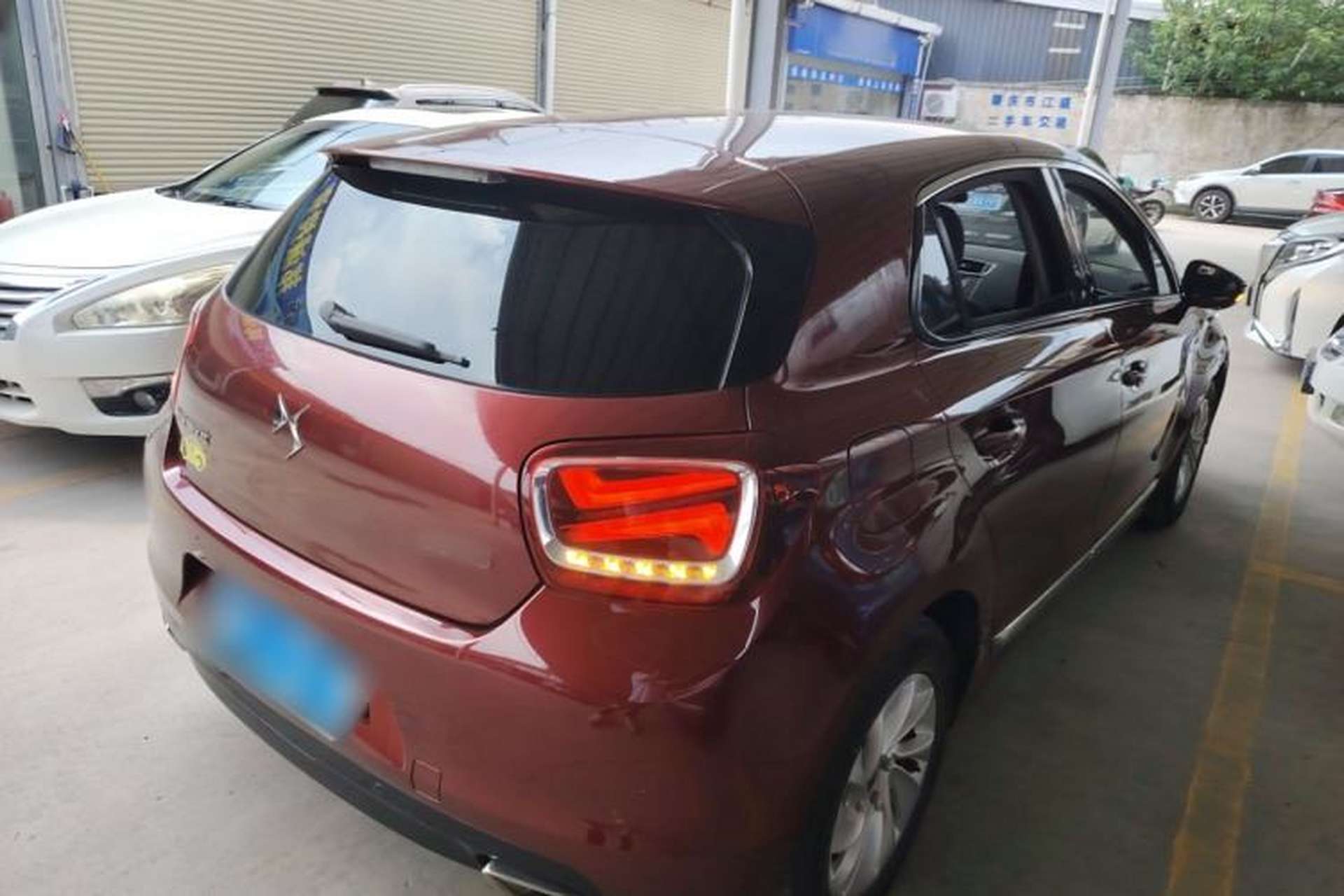 Used DS 4S 2016 1.2T Automatic Advanced THP130 Rear Right 45 Deg