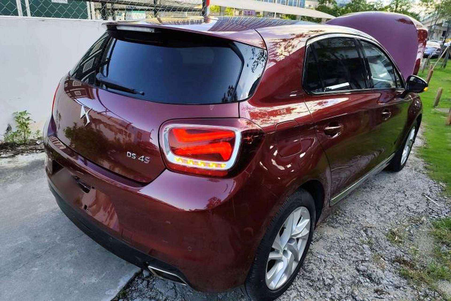 Used DS 4S 2016 1.6T Automatic Smart Edition THP160 Rear Right 45 Deg