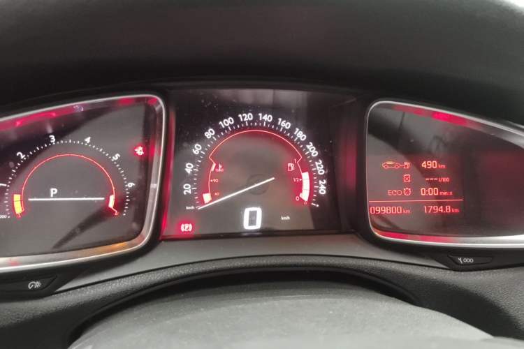 Used DS 4S 2018 30THP Enjoyment Model Instrument Cluster