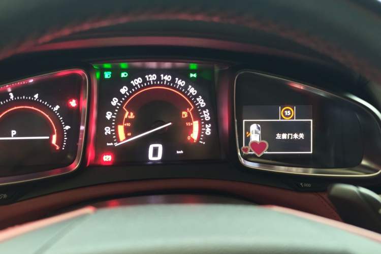 Used DS 4S 2018 30THP P-Line Sport Model Instrument Cluster