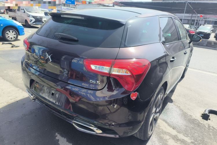 Used DS 5 2013 1.6T Luxury Edition THP200 Rear Right 45 Deg