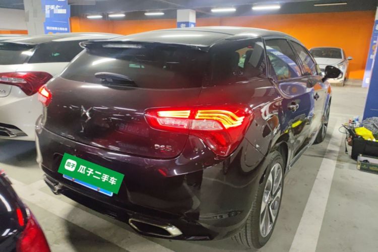 Used DS 5 2013 1.6T Prestige Edition THP200 Rear Right 45 Deg