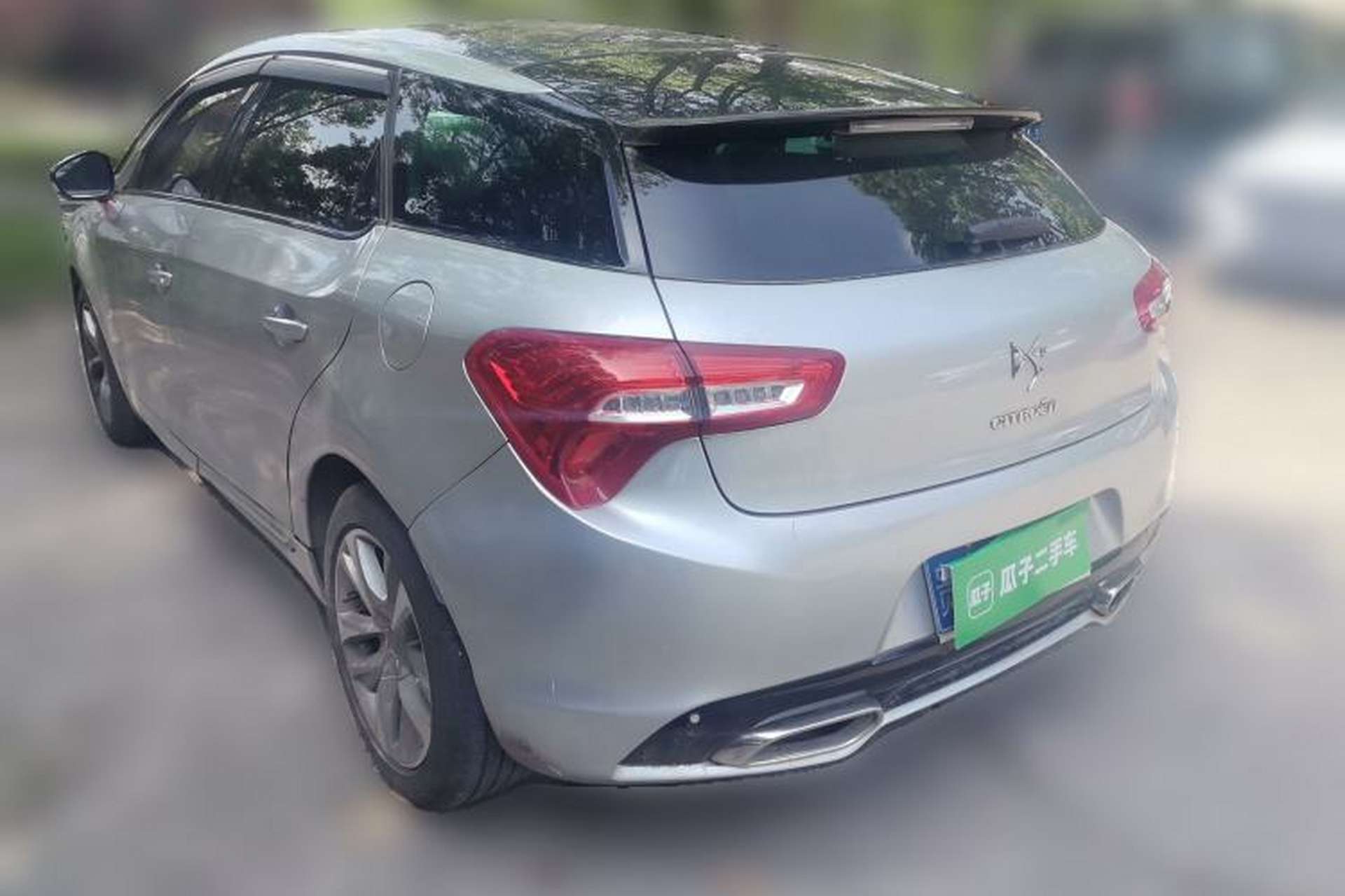 Used DS 5 2013 1.6T Luxury Edition THP200 Rear Left 45 Deg