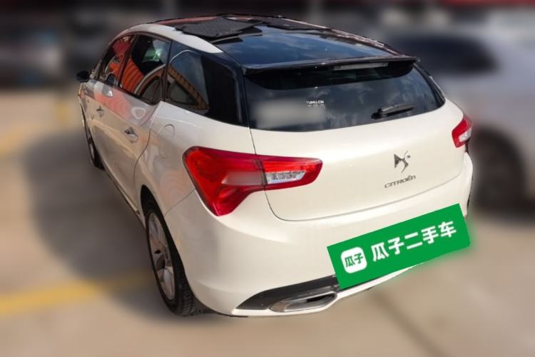 Used DS 5 2013 1.6T Luxury Edition THP160 Rear Left 45 Deg