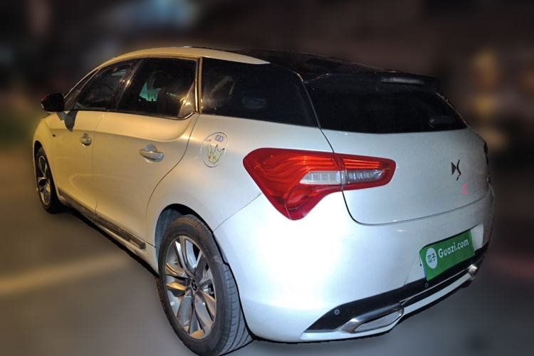 Used DS 5 2013 1.6T Luxury Edition THP160 Rear Left 45 Deg