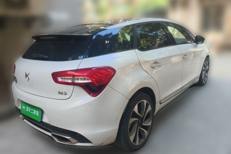 Used DS 5 2013 1.6T Prestige Edition THP200 Rear Right 45 Deg