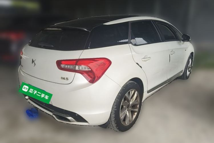 Used DS 5 2013 1.6T Luxury Edition THP160 Rear Right 45 Deg