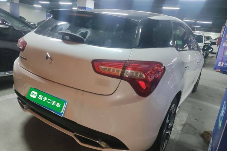 Used DS 5 2013 1.6T Prestige Edition THP200 Rear Right 45 Deg
