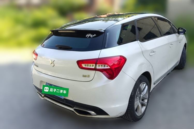 Used DS 5 2013 1.6T Luxury Edition THP160 Rear Right 45 Deg