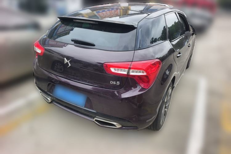 Used DS 5 2014 1.6T Luxury Edition THP200 Rear Right 45 Deg