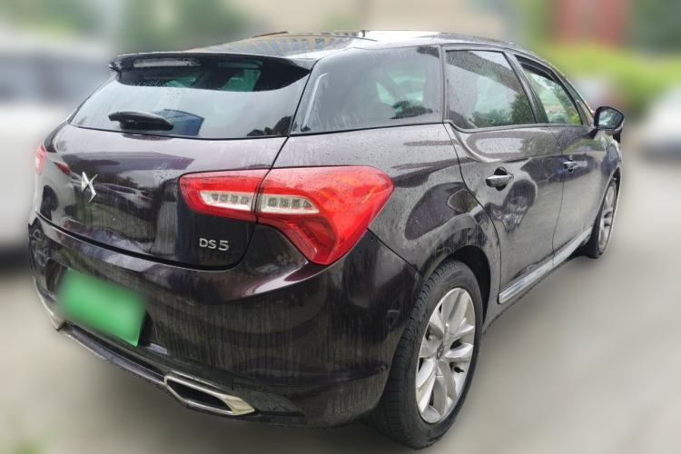 Used DS 5 2014 1.6T Luxury Edition THP160 Rear Right 45 Deg