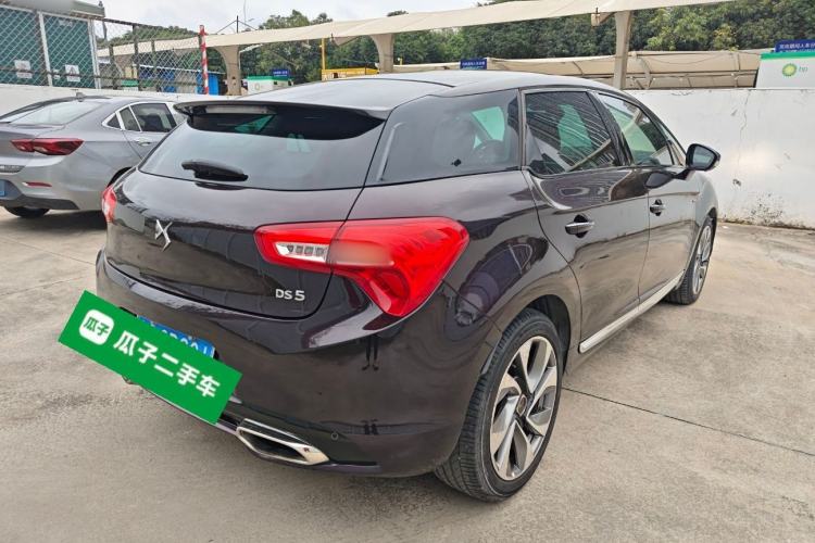Used DS 5 2014 1.6T Luxury Edition THP200 Rear Right 45 Deg