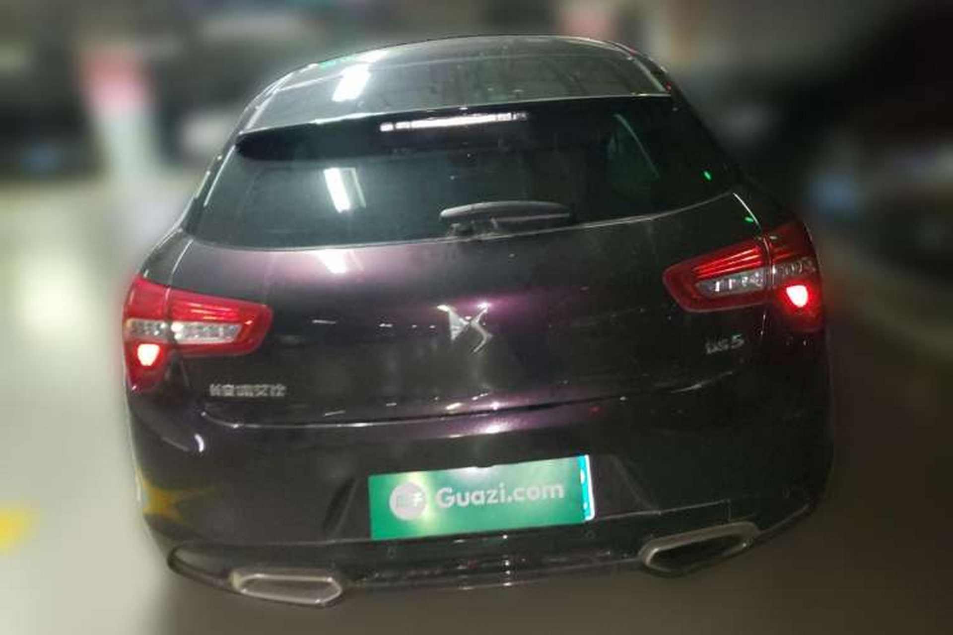 Used DS 5 2014 1.6T Luxury Edition THP160 Rear