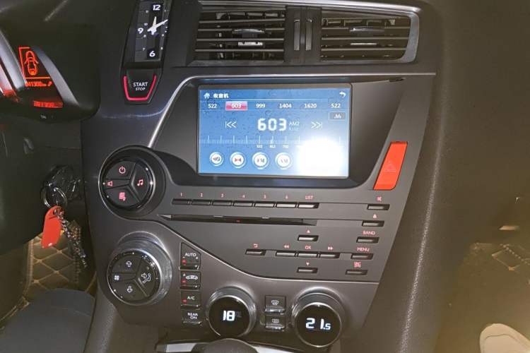 Used DS 5 2014 1.6T Elegant Version THP160 Audio And AC Panel