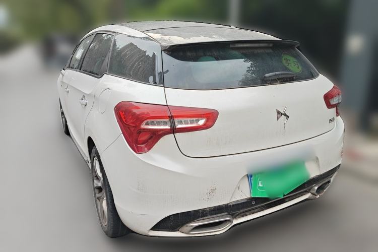 Used DS 5 2014 1.6T Luxury Edition THP160 Rear Left 45 Deg