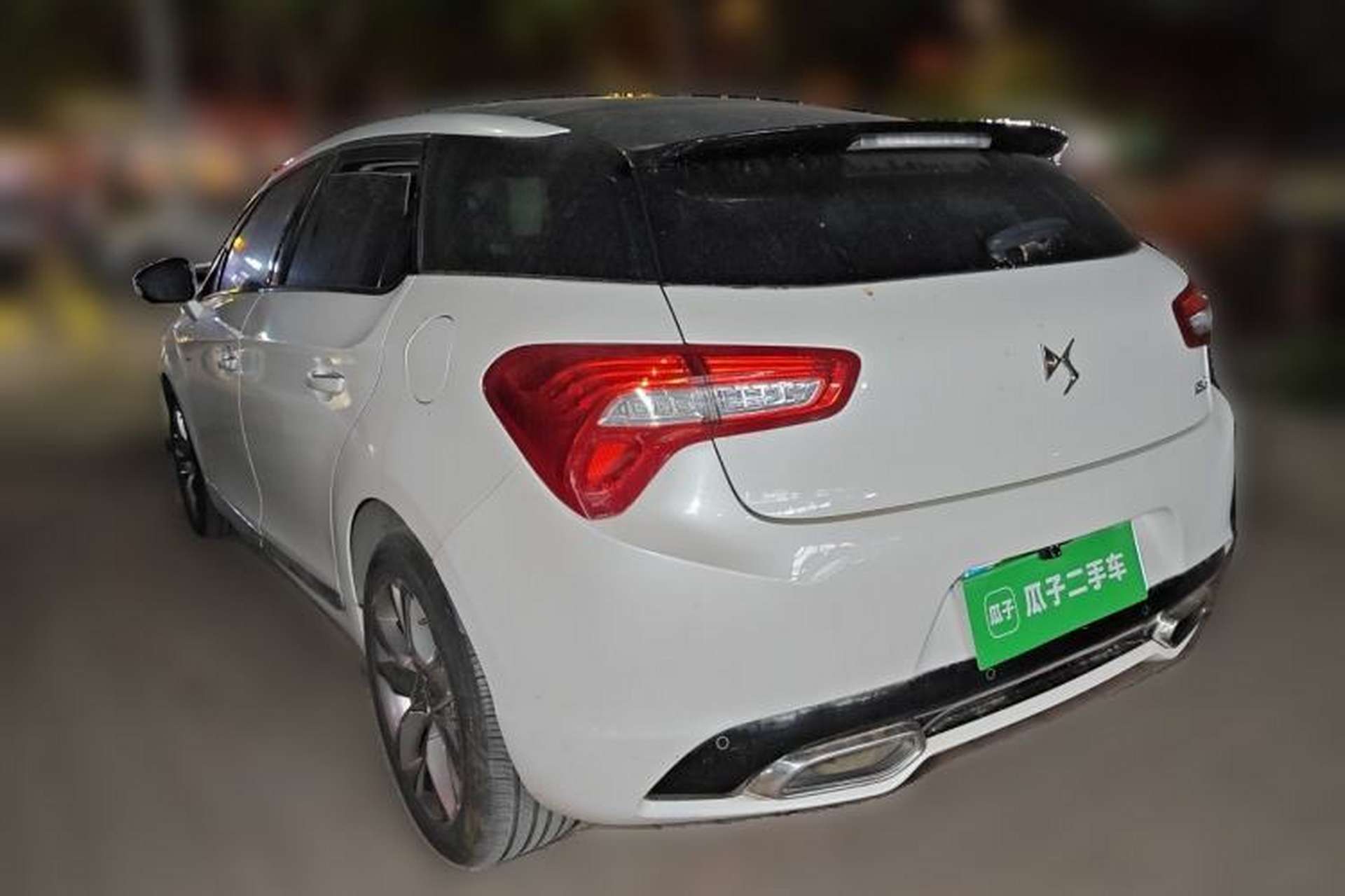 Used DS 5 2014 1.6T Luxury Edition THP160 Rear Left 45 Deg
