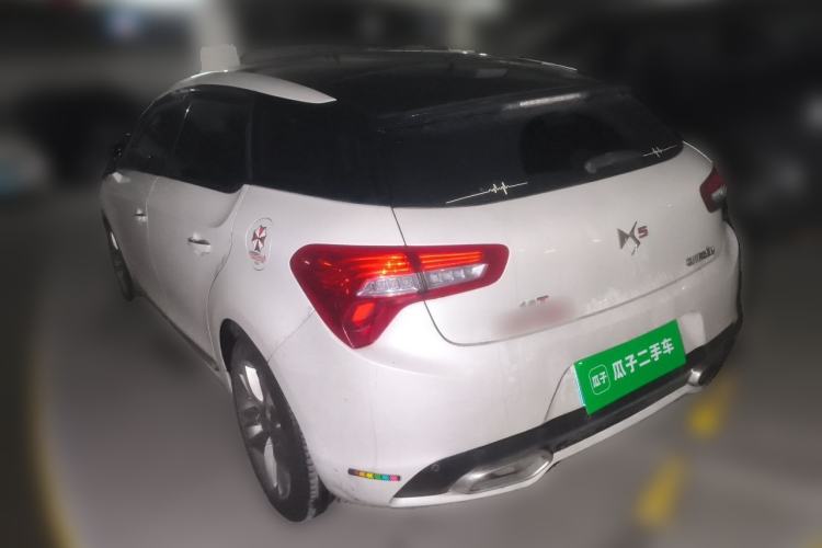 Used DS 5 2014 1.6T Luxury Edition THP200 Rear Left 45 Deg