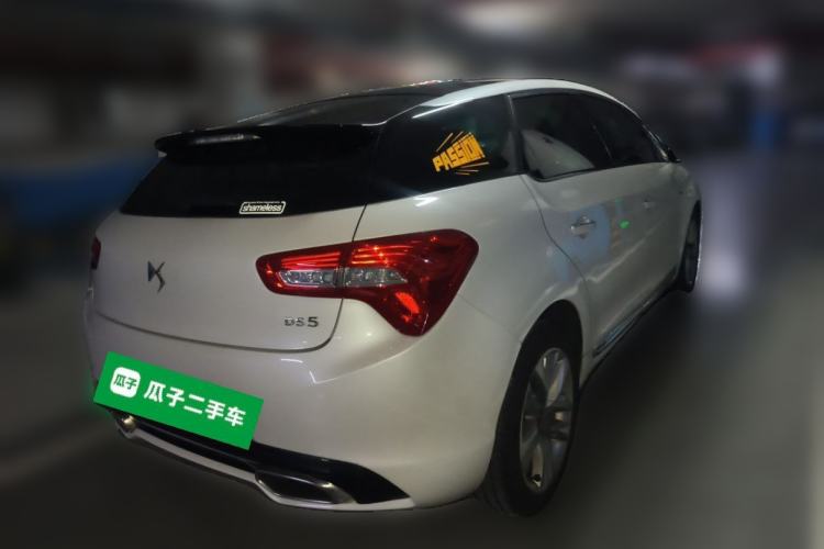 Used DS 5 2014 1.6T Luxury Edition THP200 Rear Right 45 Deg
