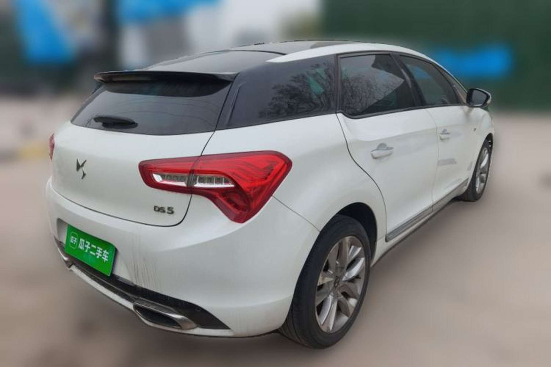 Used DS 5 2014 1.6T Luxury Edition THP200 Rear Right 45 Deg