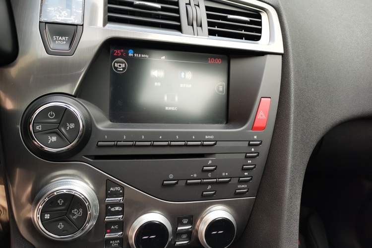 Used DS 5 2015 1.6T Luxury Edition THP160 Audio And AC Panel
