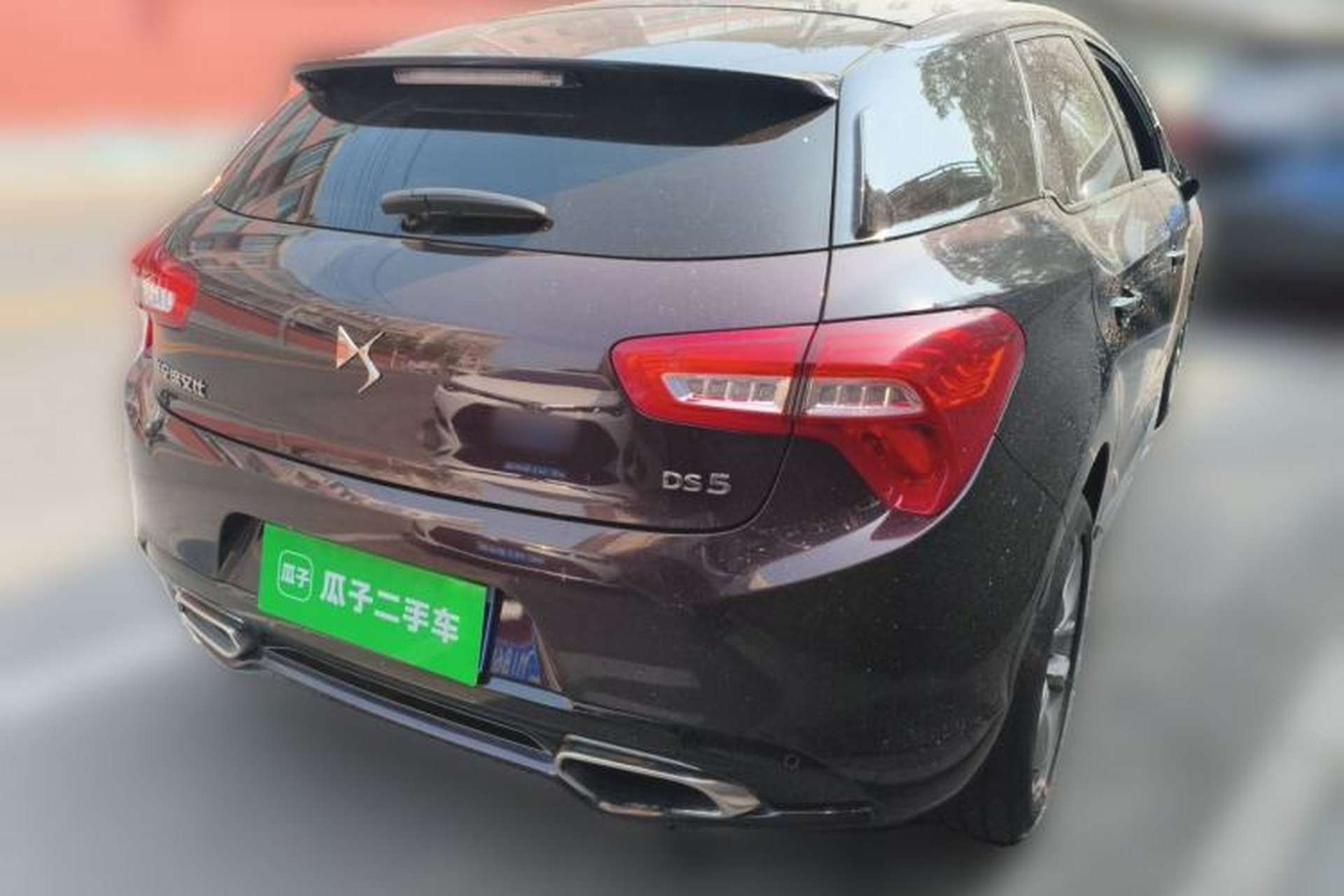 Used DS 5 2015 1.6T Luxury Edition THP160 Rear Right 45 Deg