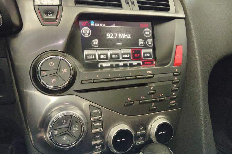 Used DS 5 2015 1.6T Luxury Edition THP160 Audio And AC Panel
