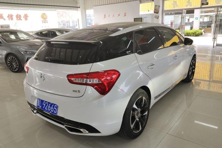 Used DS 5 2015 1.6T Luxury Edition THP160 Rear Right 45 Deg