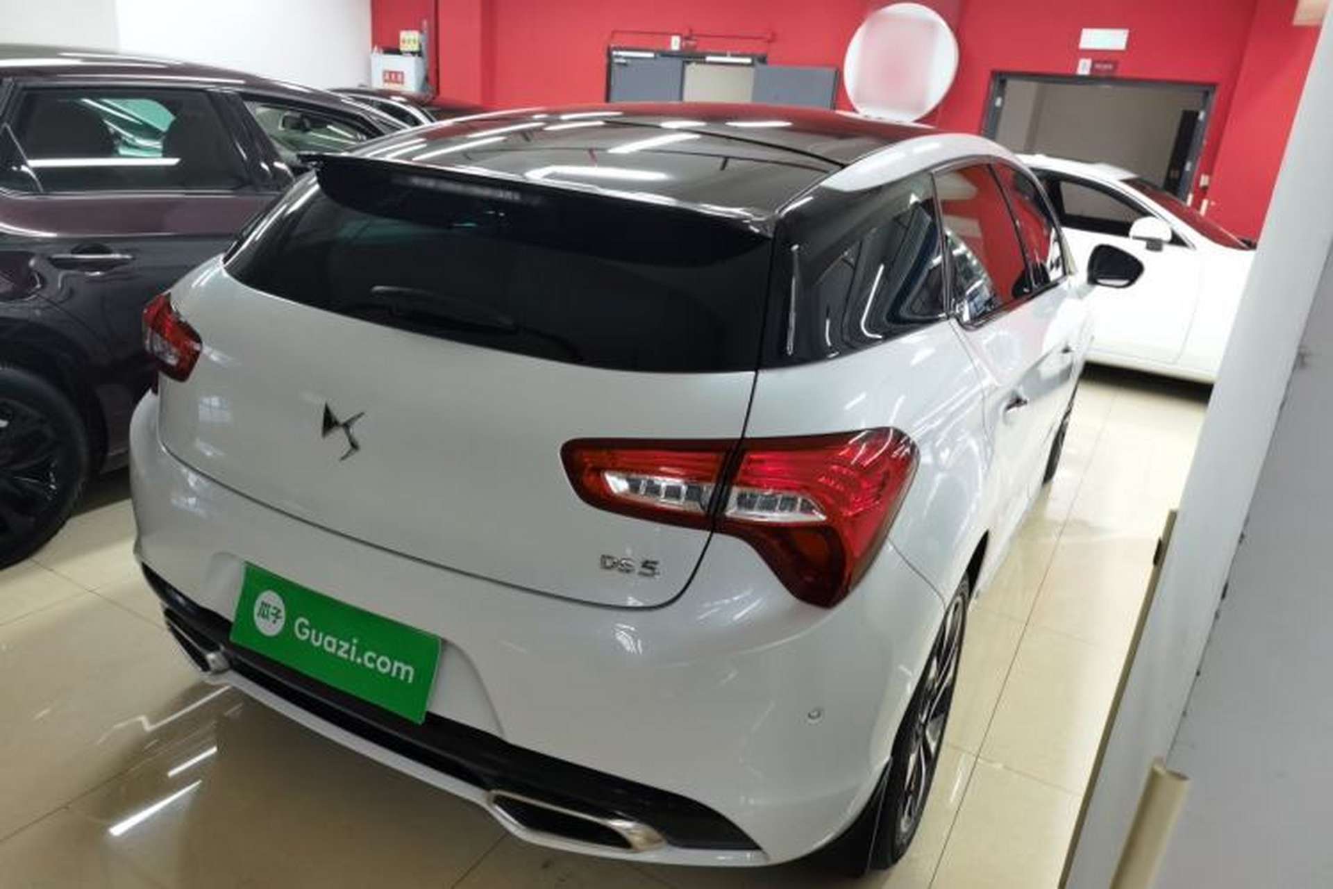 Used DS 5 2015 1.8T Prestige Edition THP200 Rear Right 45 Deg